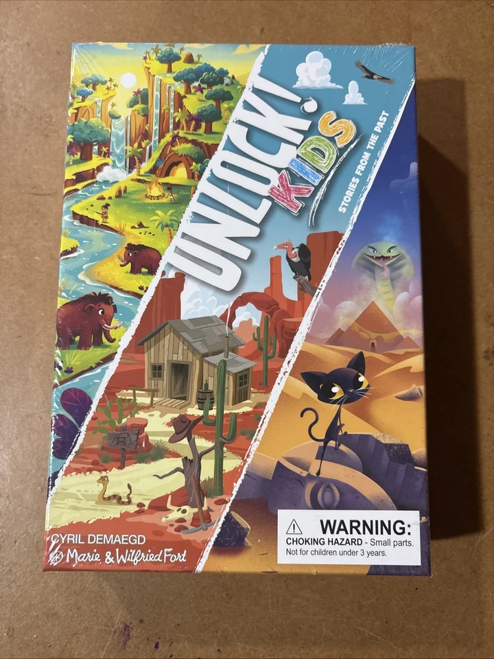 Unlock! Kids Stories From The Past The Escape Game 6+ 1 To 4 Cooperative Family - Image 1 of 3