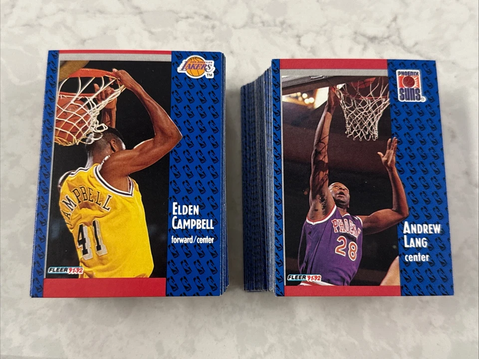 1991-92 Fleer Basketball Card Pick 251-400 -You Pick- NBA Trading Cards - Image 1 of 1