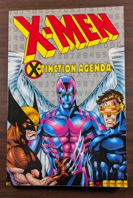 Marvel's X-Men: X-Tinction Agenda - Libro de bolsillo comercial (2001) Foto 1 de 4