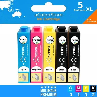 ACOLORISTORE Cartucce compatibili epson WF 2810 2830 2835 2850 XP 2100 3100 3105 4100 603XL