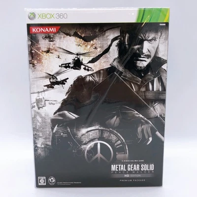 Xbox 360 Metal Gear Solid Peace Walker HD Edition Premium Package Box Sealed New - Image 1 of 4