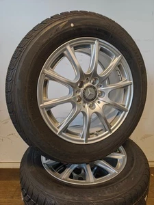 4 ruedas de invierno 205 60 R16 Mercedes clase C W205 16" llantas de aluminio neumáticos de invierno NUEVO - Imagen 1 de 3