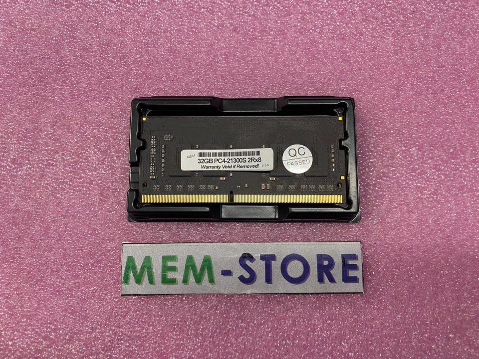 32GB PC4-21300 Laptop SODIMM DDR4 2666 MHz Non-ECC 260-Pin Memory RAM all NUCs - Image 1 of 1