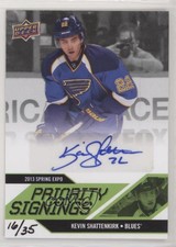 2013 Upper Deck Spring Expo Priority Signings /35 Kevin Shattenkirk #PS-KS Auto