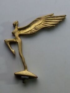 ANGEL 1 Bicycle and Motorcycle Front Mudguard Emblem Badge Bicycle Brass