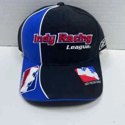 Sombrero Reebok IRL Vintage Indy Racing League Logo Grande Onda Ajustable Bordado Foto 1 de 4