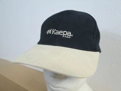 De colección Kaepa EE. UU. Sombrero Negro Marrón Caqui Tenis Golf Ropa de Calle Preppy Años 90 Para Hombres Foto 1 de 4