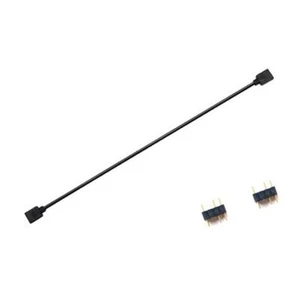 30cm 1 to 1 Motherboard AURA RGB Extension Cable for ASUS/MSI/ASROCK (5V 3Pin) - Afbeelding 1 van 7