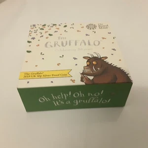 2019 The Gruffalo 50p Silber PP (10 Münzen in Boxen) - Bild 1 von 5
