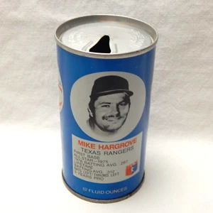 Mike Hargrove Texas Rangers 1977 RC Cola Royal Crown MLB Can - Picture 1 of 6