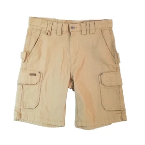 Smiths cargo work shorts men's 36x11 Brown flex stretch canvas workwear outdoor - Picture 1 of 12