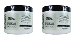 2 Alfaparf IL Salone Crema Iconic Cream for Revived Hair Treatment 17.20 oz ea - Picture 1 of 1