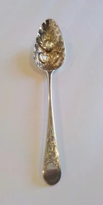  Cuchara georgiana de plata esterlina Peter & Ann BATEMAN Berry, c. 1793 Foto 1 de 4