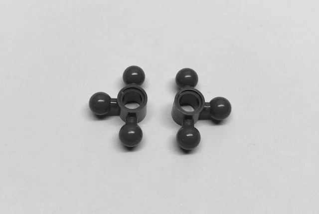 Lego Technik Technic 15460 Pins Verbinder Kugelkopf dunkelgrau NEU 2 Stück