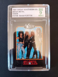 1991 MEGA METAL VIXEN #0146 DGG Graded 9 MINT - Picture 1 of 3