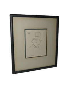 Edouard Manet Portrait of Charles Baudelaire 1862 2nd Restrike w Provenance - Picture 1 of 7