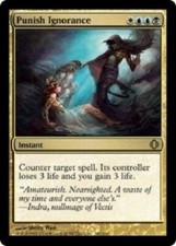 Punish Ignorance Shards of Alara Rare Magic The Gathering