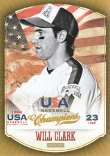 2013 (TEAM USA) USA Baseball Champions #10 Will Clark