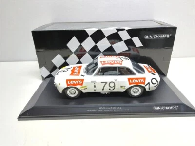 Alfa Romeo 1300 GTA - 24h Spa 1971 #79 - 1/18 Minichamps Limited 300 pcs - Immagine 1 di 4