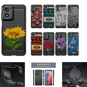 Custodia per [Moto G 5G (solo 2024)][Flex TPU Fibra SET11] unica slim flessibile - Foto 1 di 113