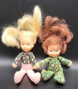 2 Vintage 1975 Honey Hill Bunch Dolls - Picture 1 of 9