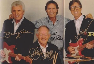 Cliff Richard and The Shadows HAND Signed 12x8 Photo Hank Marvin, Autograph - Picture 1 of 2