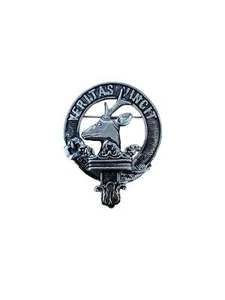 Broche insignia tapa peltre cresta clan Keith - Imagen 1 de 1