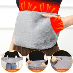 Heizgürtel USB Wärmegürtel elektrisch Heizkissen Wärmekissen Bauch Rückenwärmer` - Bild 1 von 18