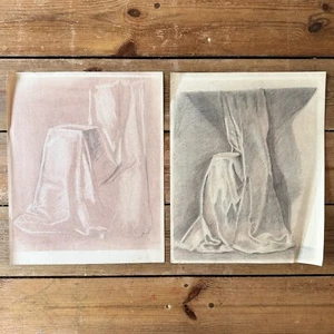 Antique Still Life Drawings Sketches 1914 - Picture 1 of 9