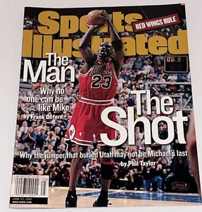 Sports Illustrated 22. Juni 1998 - Michael Jordan Cover - The Shot - Bild 1 von 21