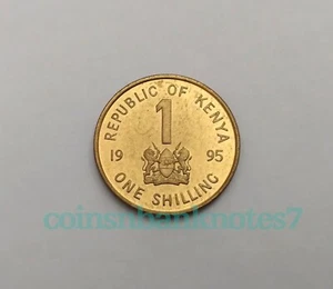 1995 Kenya 1 Shilling Coin, KM#29 Uncirculated / - Picture 1 of 2