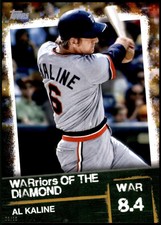 Al Kaline 2020 Topps WARriors of the Diamond 5x7 Gold #WOD-49 /10 Tigers 