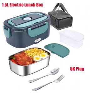 60W Electric Lunch Box Food Warmer Portable Food Heater Leak Proof For Car Home - Picture 1 of 9
