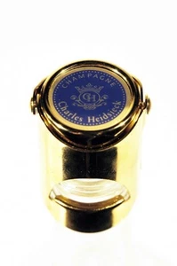 Charles Heidsieck Champagne Official Gold Tone Metallic Bottle Stopper New - Picture 1 of 1