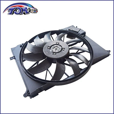 New Radiator Condenser Cooling Fan Assembly For Mercedes-Benz CL500 S350 S430  - Image 1 of 4