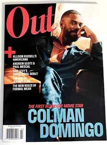 OUT Magazine Colman Domingo Jan/Feb 2024 The First Black Gay Movie Star - Picture 1 of 5