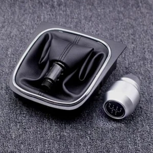 5 Gang Aluminiumlegierung Schaltknauf mit Gamaitor Boot für VW Golf 2006-2012... - Bild 1 von 15