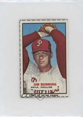 Topps Bazooka Jim Bunning 1966 #31 Salón de la fama Foto 1 de 2