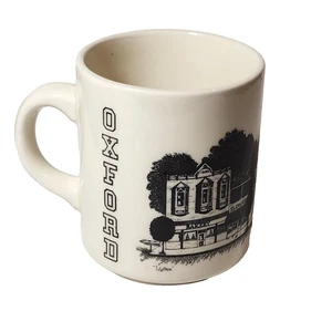 Taza de café Oxford Uptown rara de colección edificios emblemáticos FPC INGLATERRA J Hunsche 1981 - Imagen 1 de 14