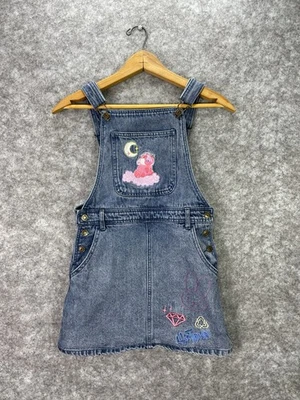 Vestido Jersey Disney Turning Rojo Denim Niñas Talla 9/10 Bordado Panda 4 Town Foto 1 de 4