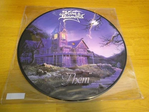 KING DIAMOND LP THEM PICTURE DISC Metal Blade 2018 SEALED NEW MERCYFUL FATE HTF - Picture 1 of 2