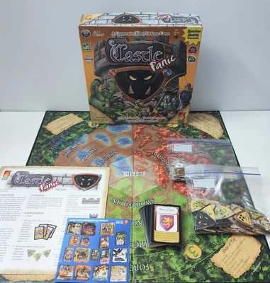 CASTLE PANIC Tower Defense Board Game Fireside Games 99.9% Complete - Image 1 of 4