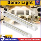 2X 108LED Interior Light Strip Bar Car Van Bus Caravan ON/OFF Switch 12V 12 VOLT