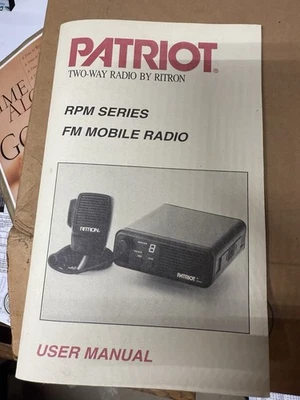Ritron Mobile Radio RPM-050 New In The Box. Complete With Mic, Bracket acc Cable - Image 1 of 4