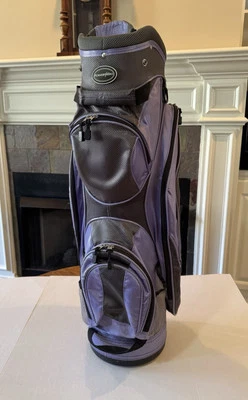 Powerbilt Women’s 6-way Countess Golf Cart Bag Lavender W/rain Cover - Image 1 of 4
