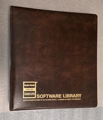 TRSDOS II  Reference Manual / Binder for the Radio Shack TRS-80 Model 12 - Image 1 of 4