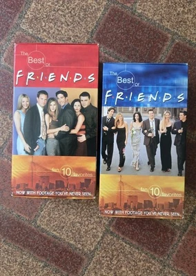 Friends The Best of Fan Favorites Volumes 1 & 2, AND 3 & 4 VHS Box Sets - Image 1 of 4