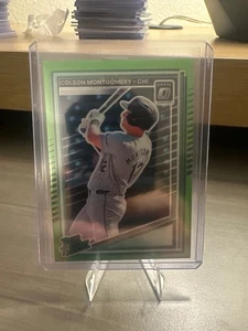 Colson Montgomery 2025 Donruss OPTIC RATED LIME GREEN SP /149 #139 - White Sox - Picture 1 of 2