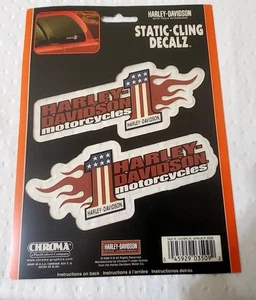 Vintage Chroma 2006 Harley-Davidson Static Cling Decalz (Decal) - Picture 1 of 6