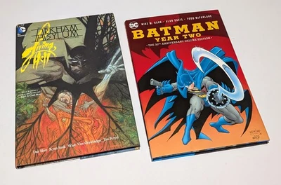 Batman Arkham Asylum Living Hell & Batman Year Two - Deluxe HC - Image 1 of 2